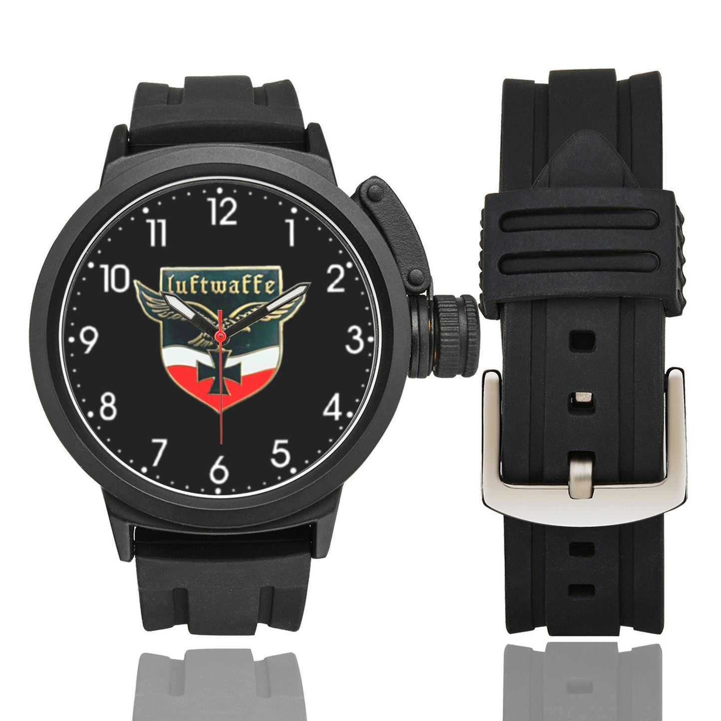 Men's Women's Luftwaffe Aviator W Miyota Quartz Movement Waterproof ABS Stainless Steel Casing Comes With Name Atop Of The Dial....