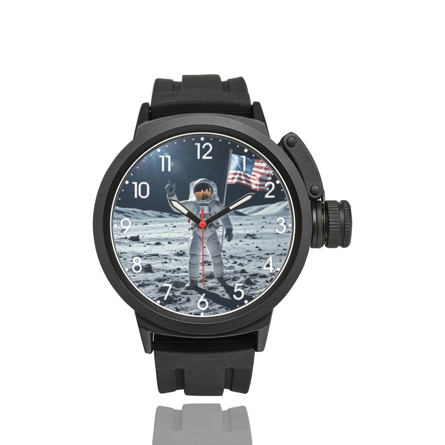 Men's Large Karma Line Astronaut From the Space Dial Miyota Quartz Movement Waterproof Monogram Sports Watch Name Comes On Dial…