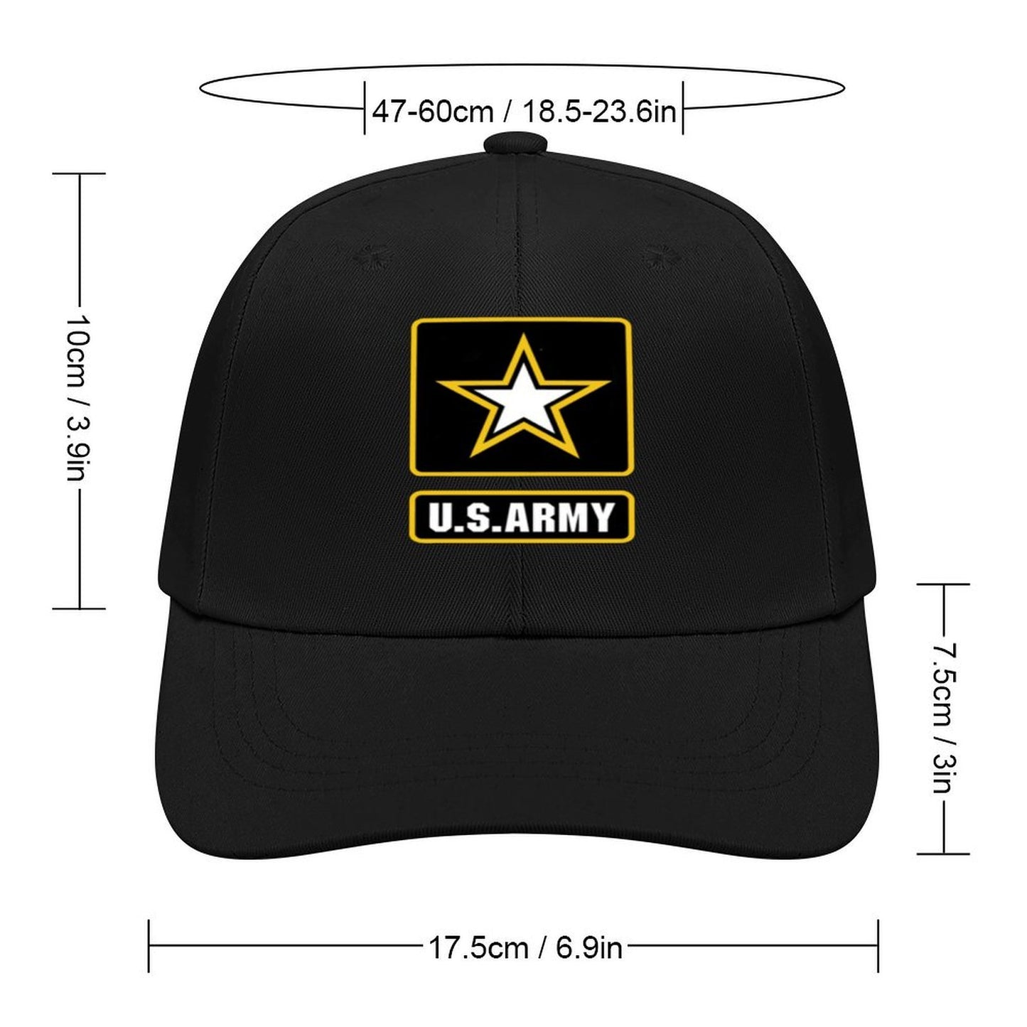 U.S. Army Adjustable Velcro Strap Baseball Cap