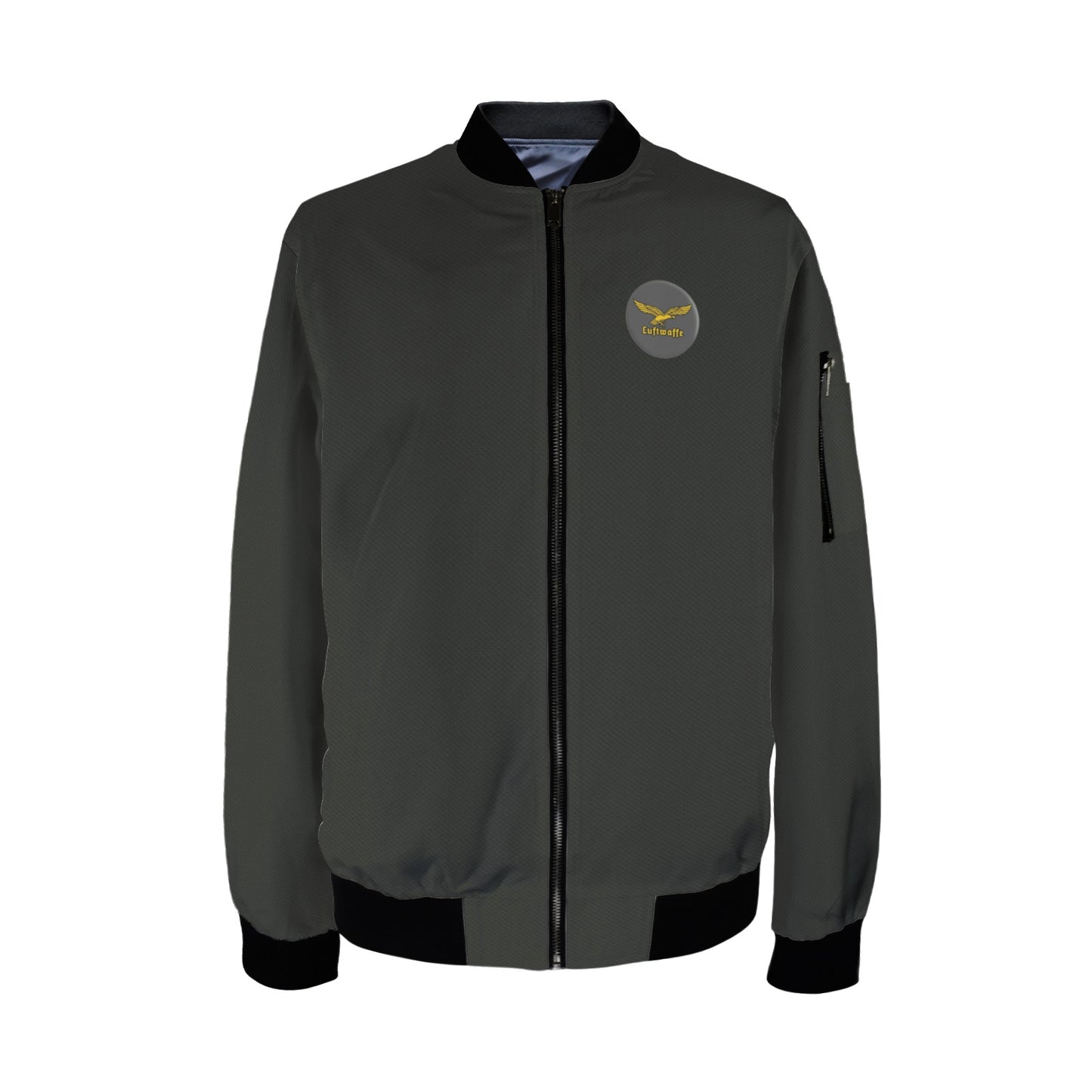 Men's U.S. Air Force Arm Pocket Bomber Jacket By Madison Ave (Model H65)