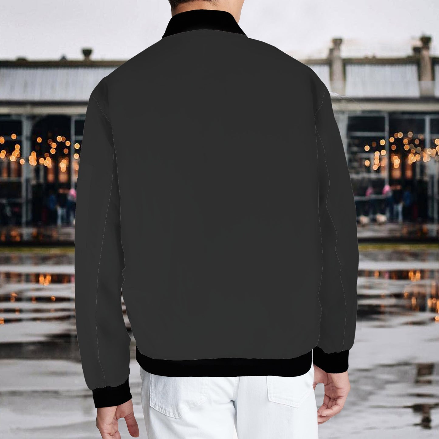 Men's Luftwaffe Bomber Jacket By Madison Ave (Model H65)