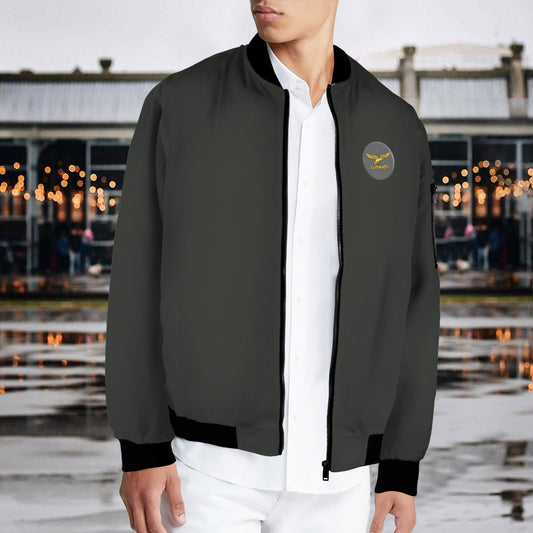 Men's U.S. Air Force Arm Pocket Bomber Jacket By Madison Ave (Model H65)