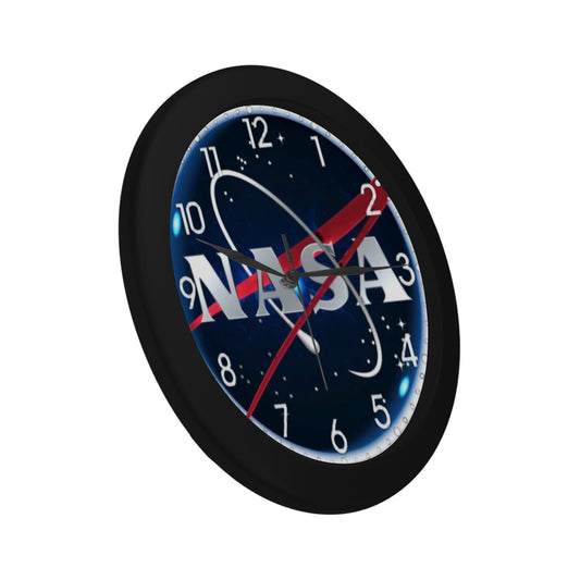 US Navy Gold Yellow Orange Black Outer Wall Clock Circular Plastic Wall clock