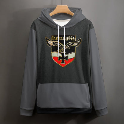 Men's Women's Luftwaffe Insign Soft Double Layer Loose Fitting Hoodie