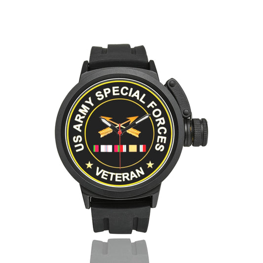 U.S. Army Special Forces Military Miyota Quartz Movement ABS Stainless Steel Waterproof Insignia Military Watch..