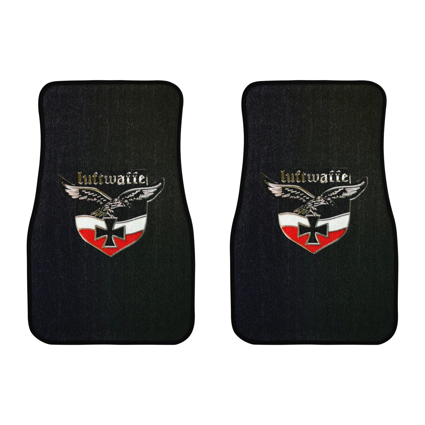 Luftwafe Monogram Custom Floor Mats Front Car Floor Mat (2pcs) Comes With Initials Or Name On Them...
