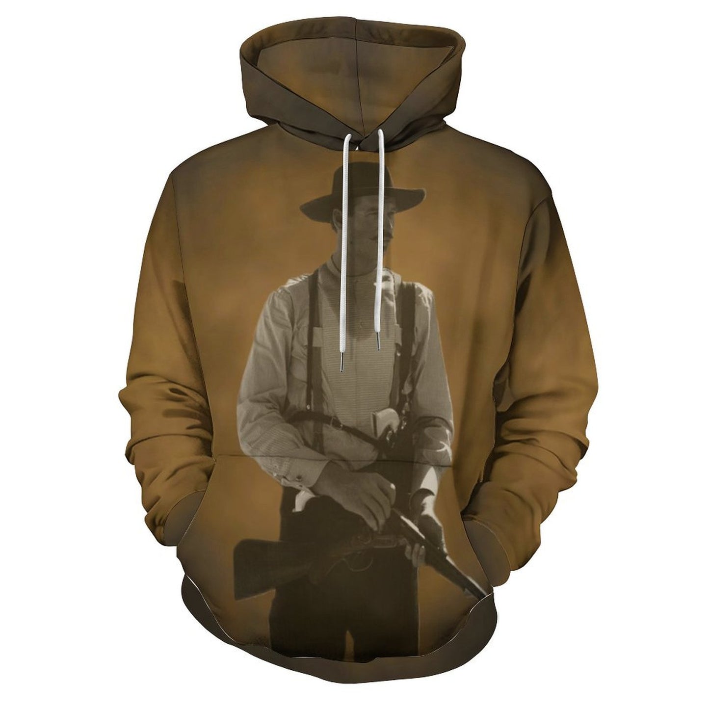 Men's Women's Doc Holliday (Val Kilmer) Double Layer Loose Soft Fitting Hoodie Double-Layer Hood All-Over Print Adult Hoodie