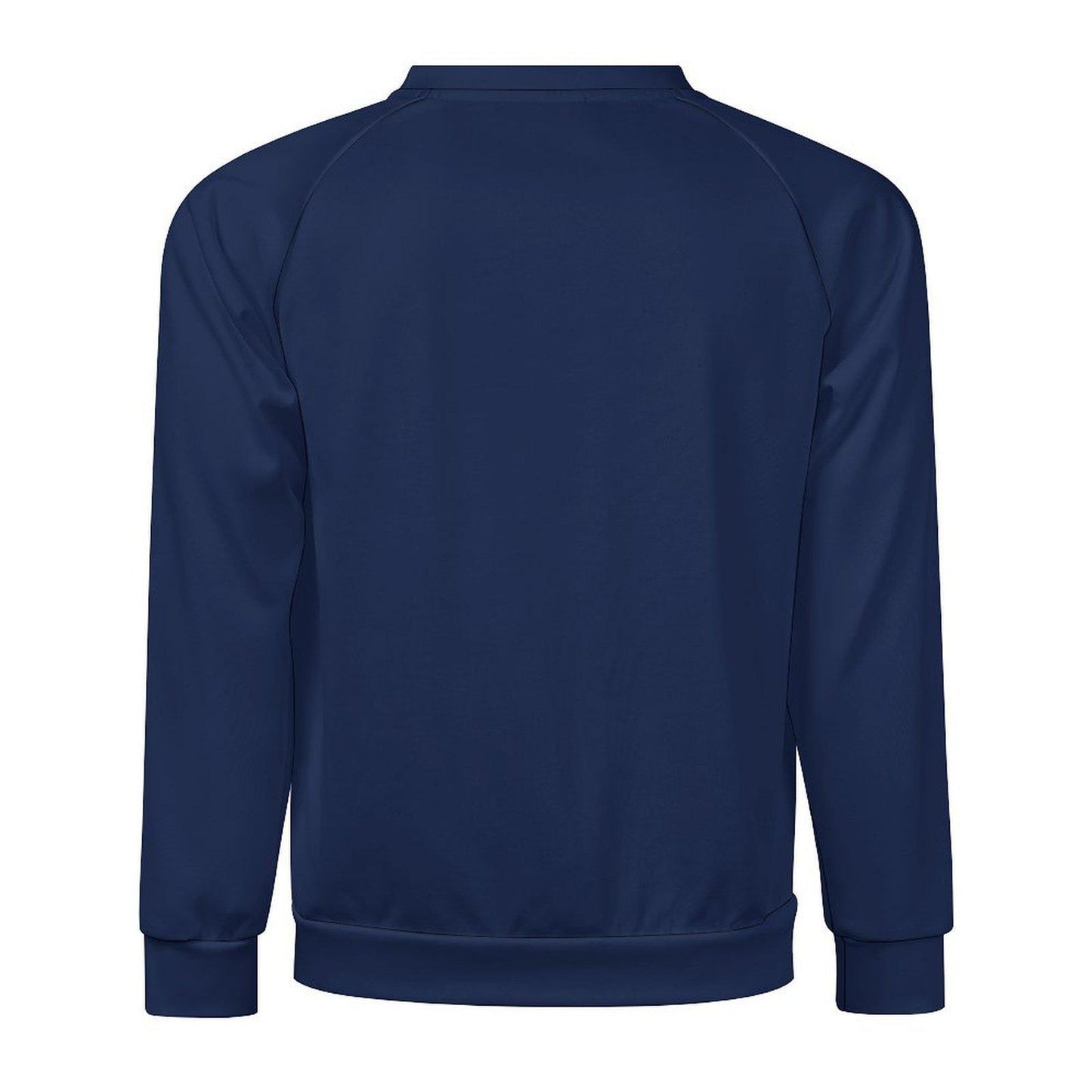 US Air Force Raglan Sweatshirt: Deep Blue Polyester Pullover